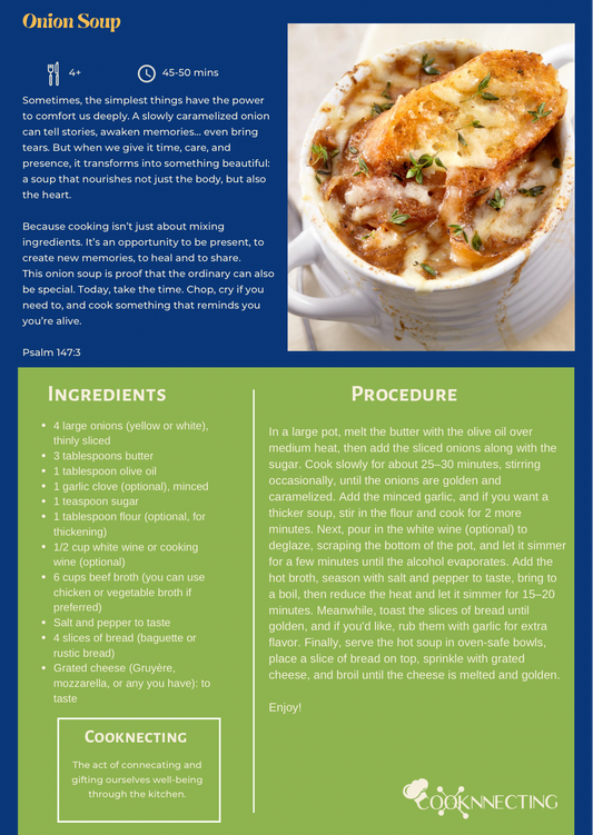 Onion soup