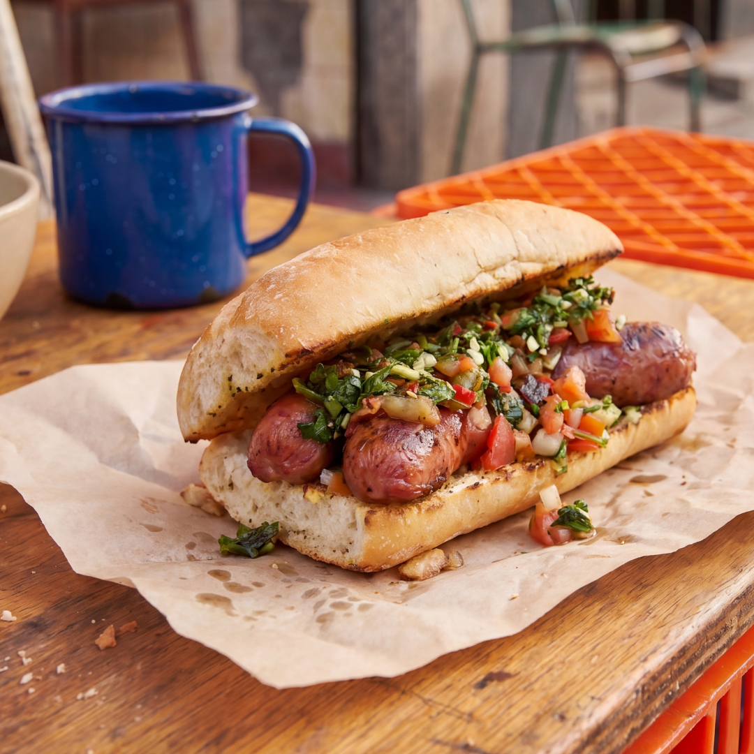 Online-Experience: Choripán: Un Clásico Argentino