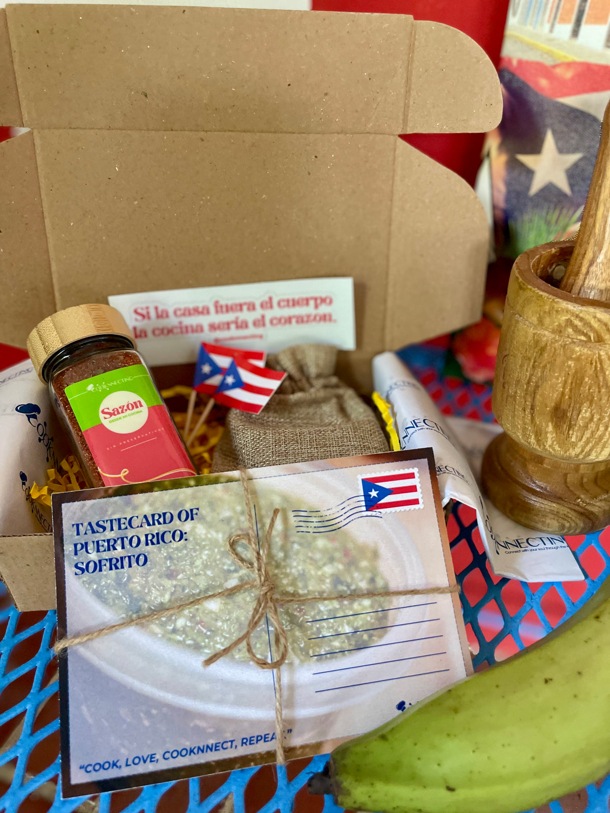 Cooknnecting Puerto Rican Box Experience