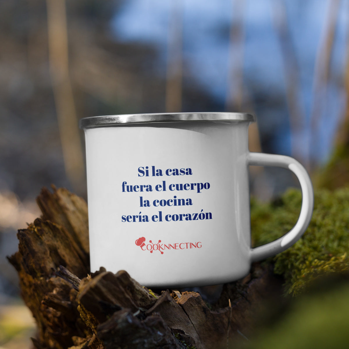 taza esmaltada